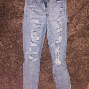 American Eagle High Rise Skinny Jeans